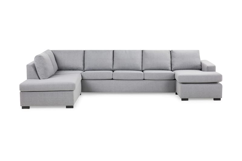 U-sofa Nevada XL Divan Høyre - Lysgrå - Møbler - Sofaer - U-sofa