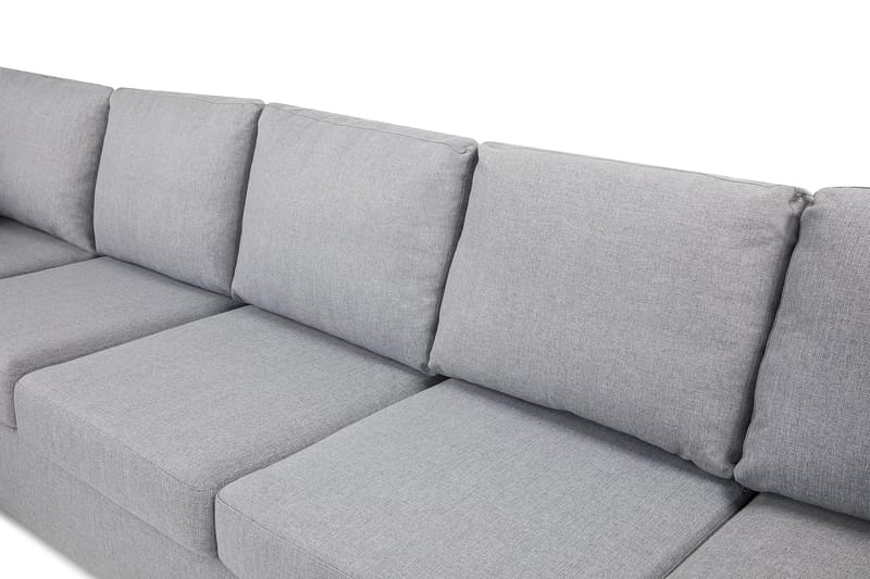 U-sofa Nevada XL Divan Høyre - Lysgrå - Møbler - Sofaer - U-sofa