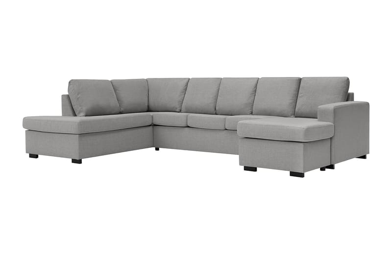 U-sofa Nevada XL Divan Høyre - Lysgrå - Møbler - Sofaer - U-sofa