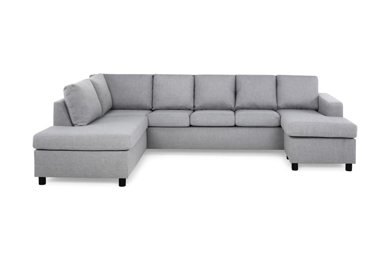 U-sofa Nevada XL Divan Høyre - Lysgrå - Møbler - Sofaer - U-sofa