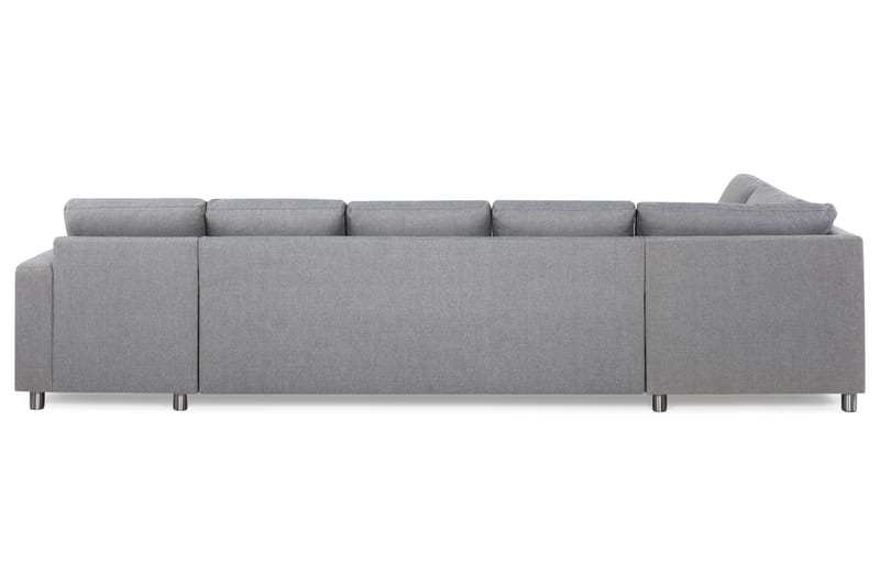 U-sofa Nevada XL Divan Høyre - Lysgrå - Møbler - Sofaer - U-sofa