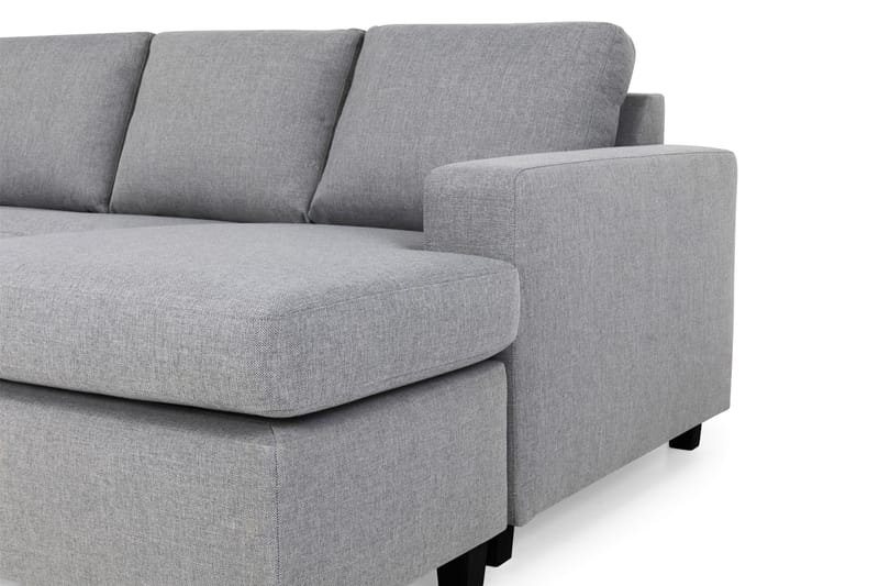 U-sofa Nevada XL Divan Høyre - Lysgrå - Møbler - Sofaer - U-sofa