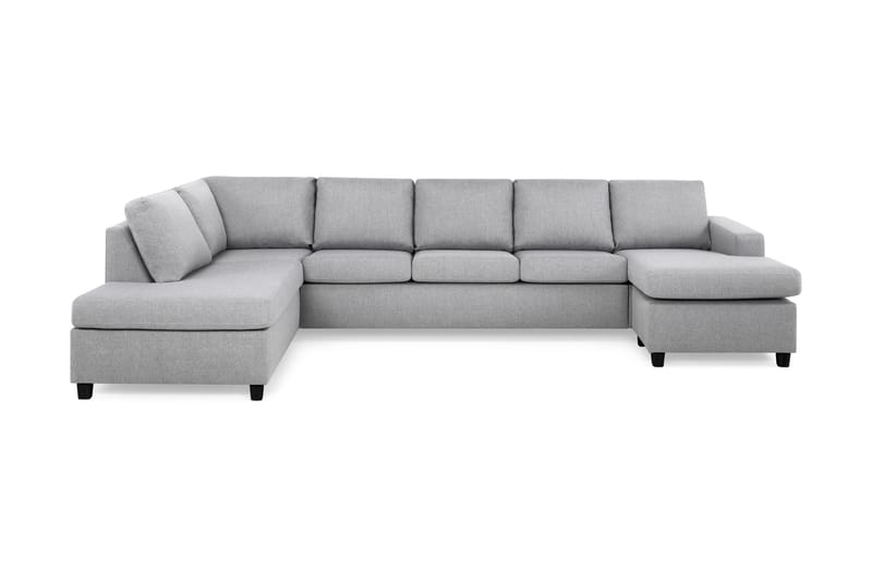 U-sofa Nevada XL Divan Høyre - Lysgrå - Møbler - Sofaer - U-sofa