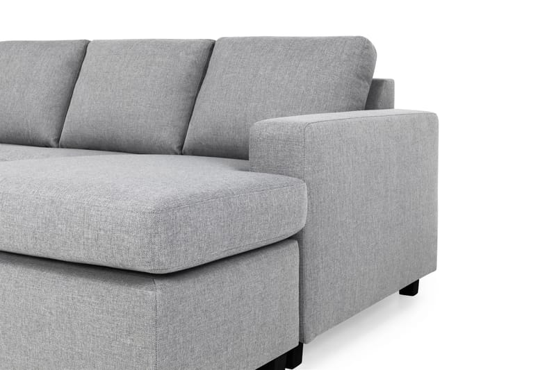 U-sofa Nevada XL Divan Høyre - Lysgrå - Møbler - Sofaer - U-sofa