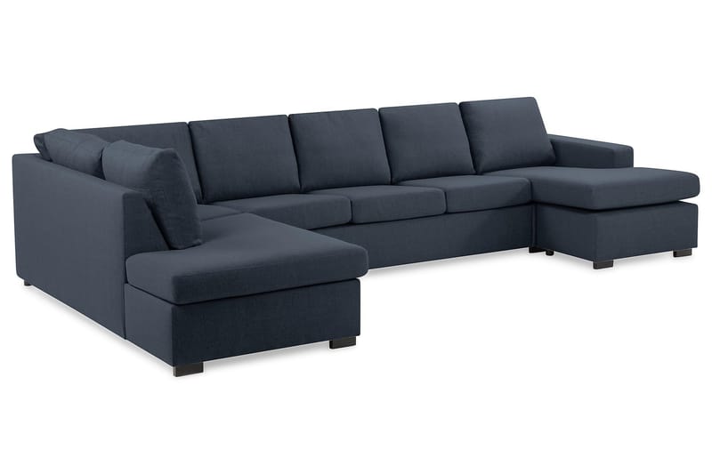 U-sofa Nevada XL Divan Høyre - Mørkblå - Møbler - Sofaer - U-sofa