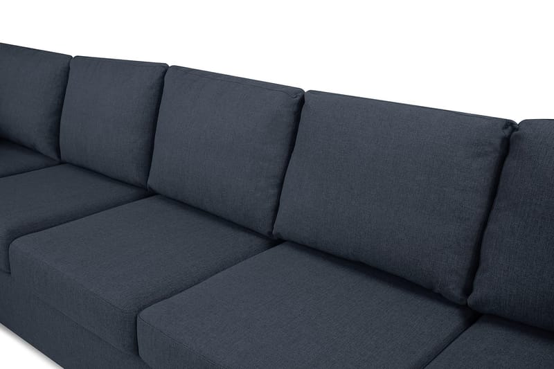 U-sofa Nevada XL Divan Høyre - Mørkblå - Møbler - Sofaer - U-sofa