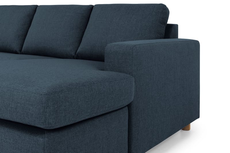 U-sofa Nevada XL Divan Høyre - Mørkblå - Møbler - Sofaer - U-sofa