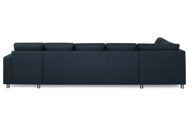 U-sofa Nevada XL Divan Høyre - Mørkblå - Møbler - Sofaer - U-sofa