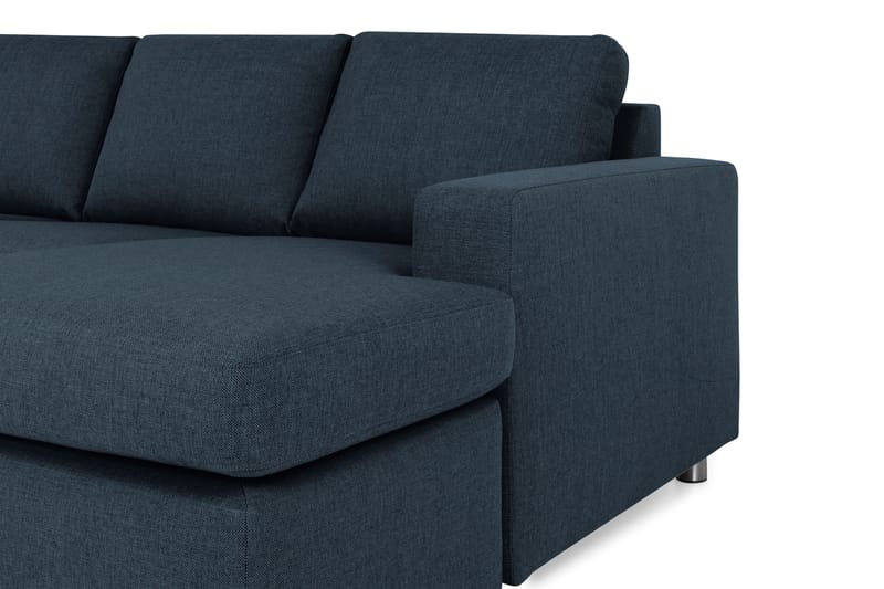 U-sofa Nevada XL Divan Høyre - Mørkblå - Møbler - Sofaer - U-sofa