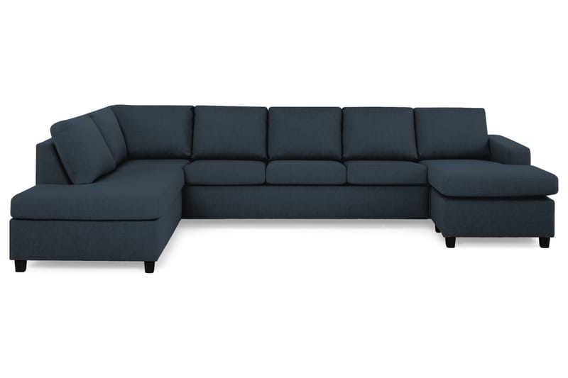 U-sofa Nevada XL Divan Høyre - Mørkblå - Møbler - Sofaer - U-sofa