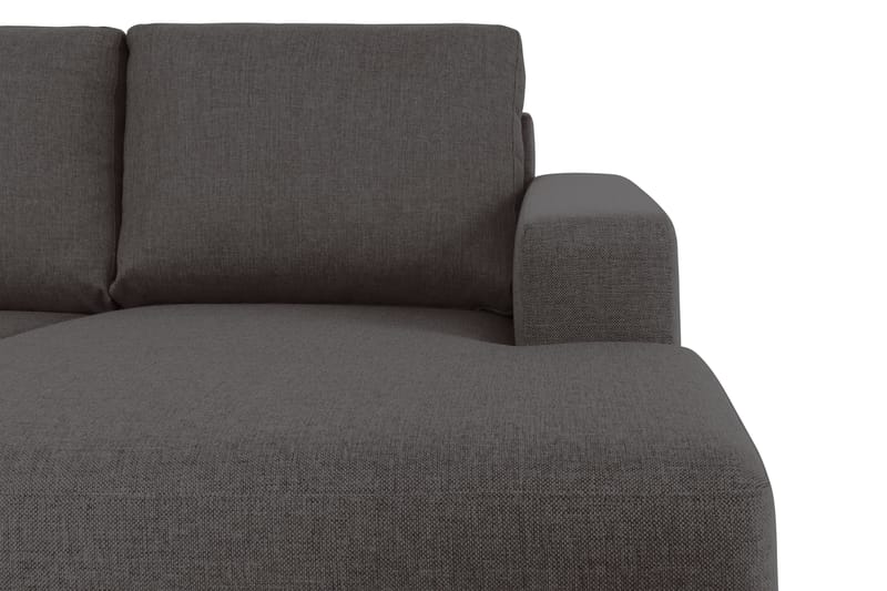 U-sofa Nevada XL Divan Høyre - Mørkgrå - Møbler - Sofaer - U-sofa