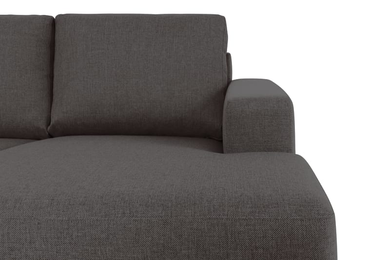 U-sofa Nevada XL Divan Høyre - Mørkgrå - Møbler - Sofaer - U-sofa