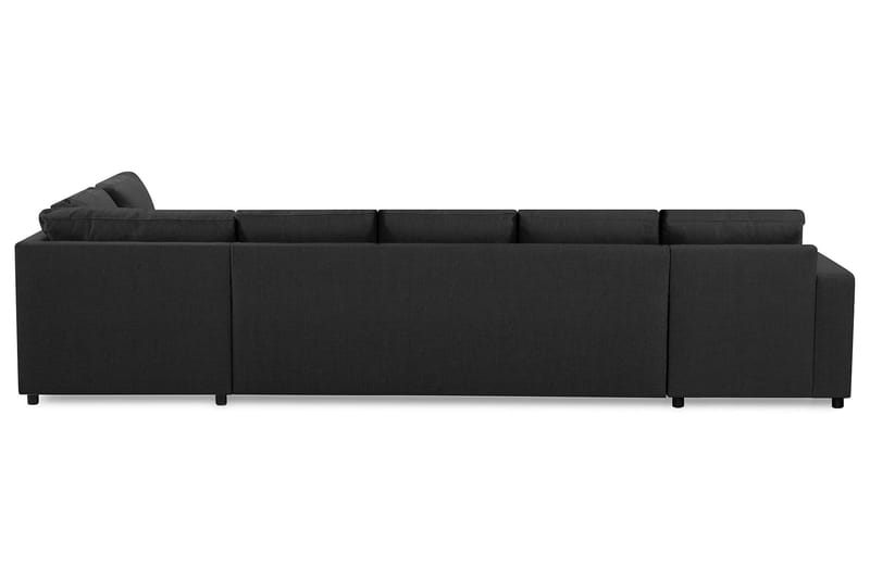 U-sofa Nevada XL Divan Venstre - Antrasitt - Møbler - Sofaer - U-sofa