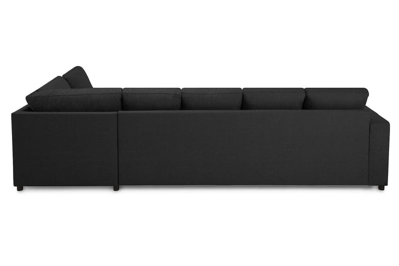 U-sofa Nevada XL Divan Venstre - Antrasitt - Møbler - Sofaer - U-sofa