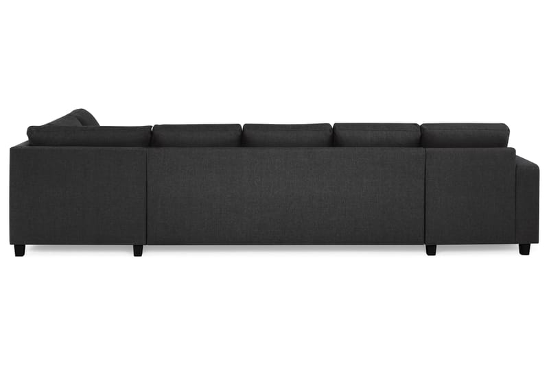 U-sofa Nevada XL Divan Venstre - Antrasitt - Møbler - Sofaer - U-sofa