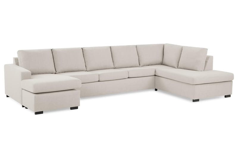 U-sofa Nevada XL Divan Venstre - Beige - Møbler - Sofaer - U-sofa