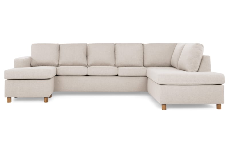 U-sofa Nevada XL Divan Venstre - Beige - Møbler - Sofaer - U-sofa