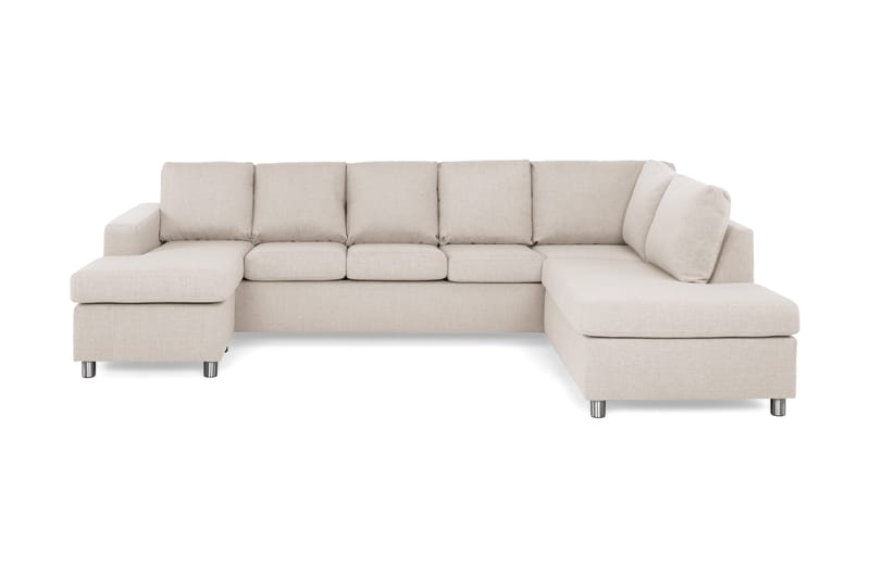 U-sofa Nevada XL Divan Venstre - Beige - Møbler - Sofaer - U-sofa