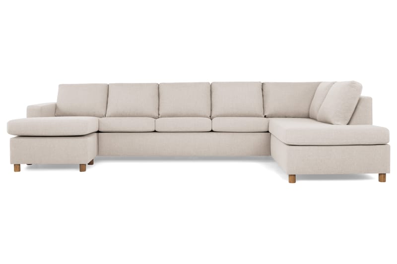 U-sofa Nevada XL Divan Venstre - Beige - Møbler - Sofaer - U-sofa