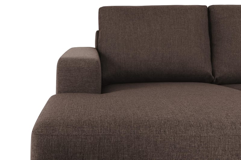 U-sofa Nevada XL Divan Venstre - Brun - Møbler - Sofaer - U-sofa