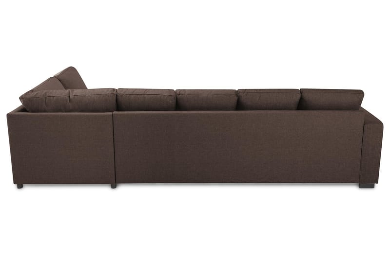 U-sofa Nevada XL Divan Venstre - Brun - Møbler - Sofaer - U-sofa