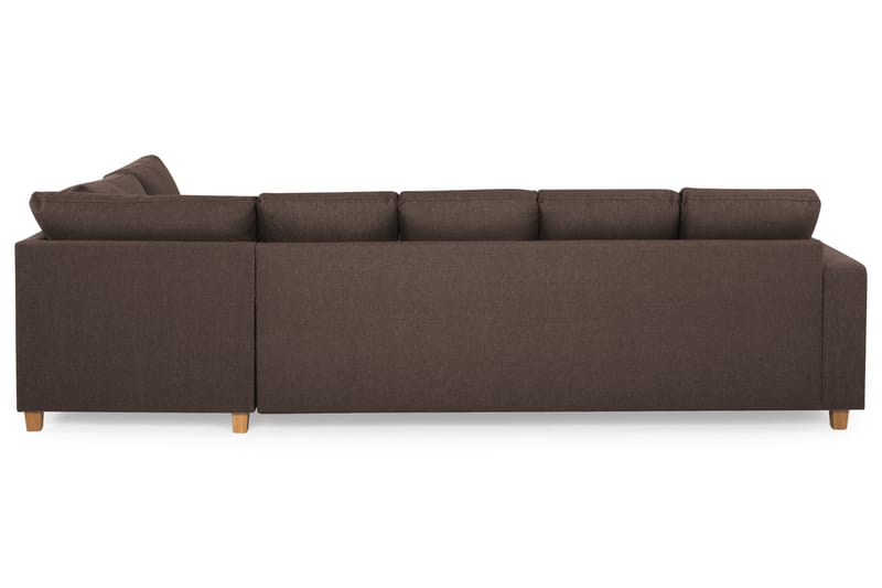 U-sofa Nevada XL Divan Venstre - Brun - Møbler - Sofaer - U-sofa