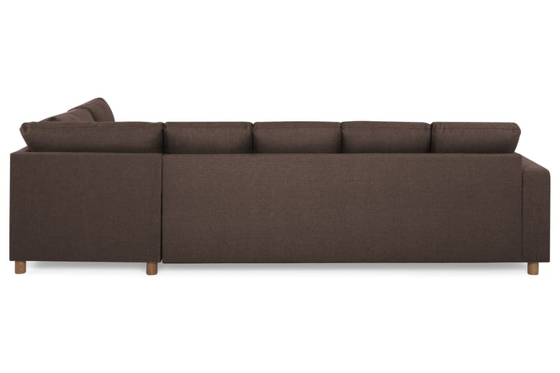 U-sofa Nevada XL Divan Venstre - Brun - Møbler - Sofaer - U-sofa