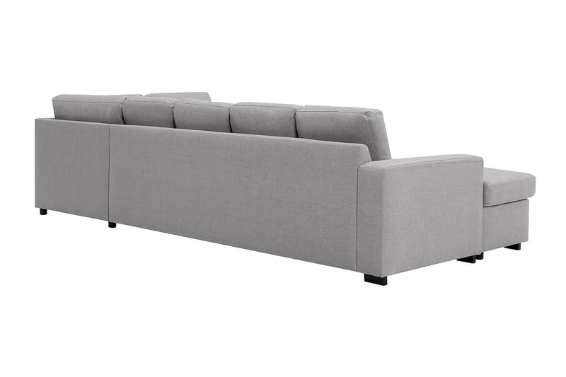 U-sofa Nevada XL Divan Venstre - Lysgrå - Møbler - Sofaer - U-sofa