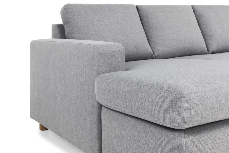 U-sofa Nevada XL Divan Venstre - Lysgrå - Møbler - Sofaer - U-sofa