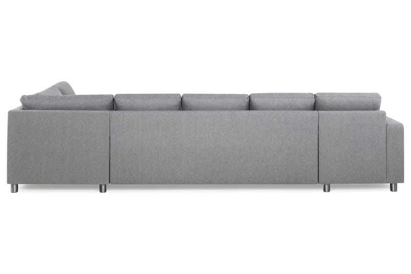 U-sofa Nevada XL Divan Venstre - Lysgrå - Møbler - Sofaer - U-sofa