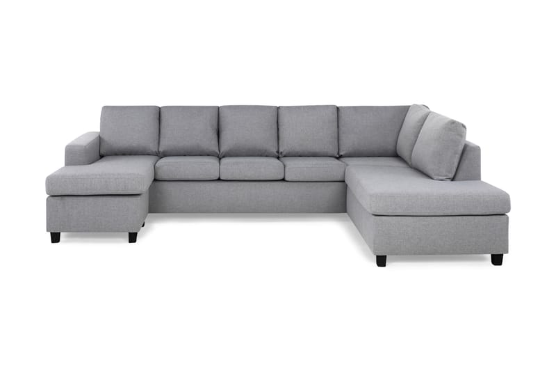 U-sofa Nevada XL Divan Venstre - Lysgrå - Møbler - Sofaer - U-sofa