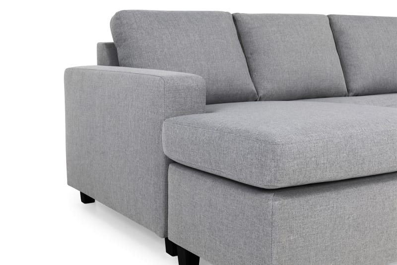 U-sofa Nevada XL Divan Venstre - Lysgrå - Møbler - Sofaer - U-sofa