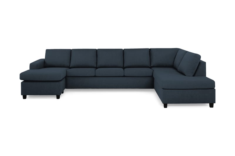 U-sofa Nevada XL Divan Venstre - Mørkblå - Møbler - Sofaer - U-sofa