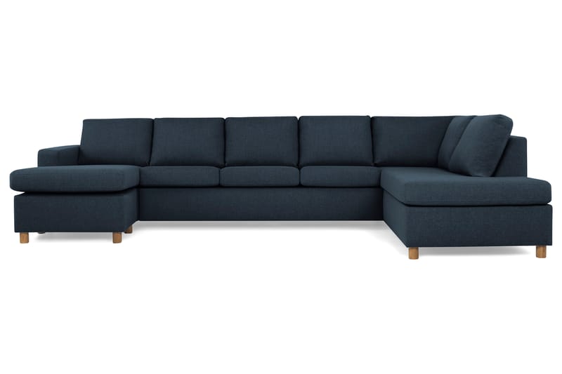 U-sofa Nevada XL Divan Venstre - Mørkblå - Møbler - Sofaer - U-sofa