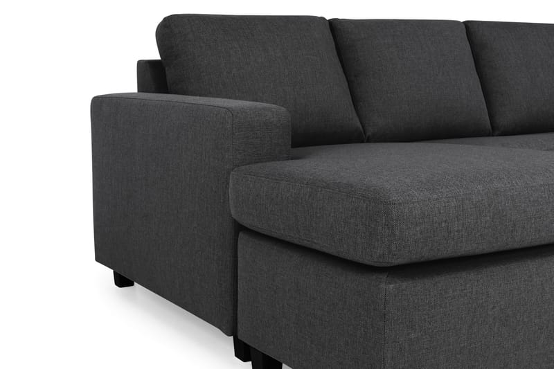 U-sofa Nevada XL Divan Venstre - Mørkgrå - Møbler - Sofaer - U-sofa