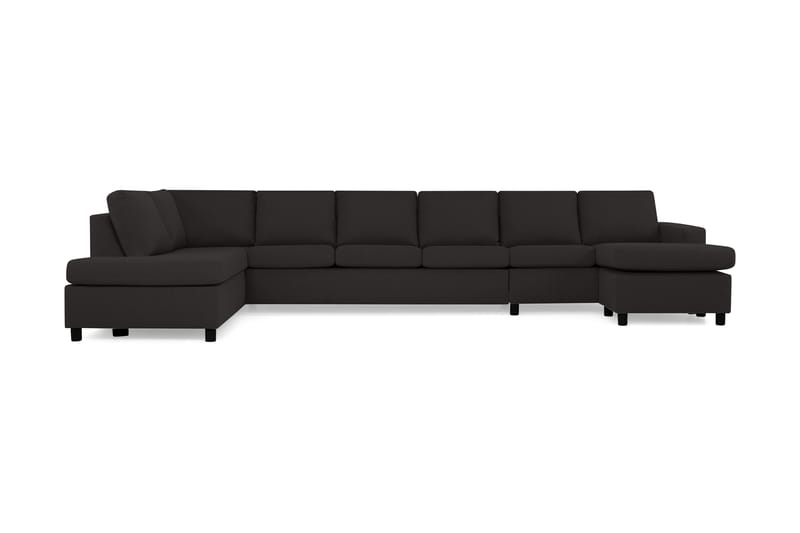 U-sofa Nevada XXL Divan Høyre - Antrasitt - Møbler - Sofaer - U-sofa