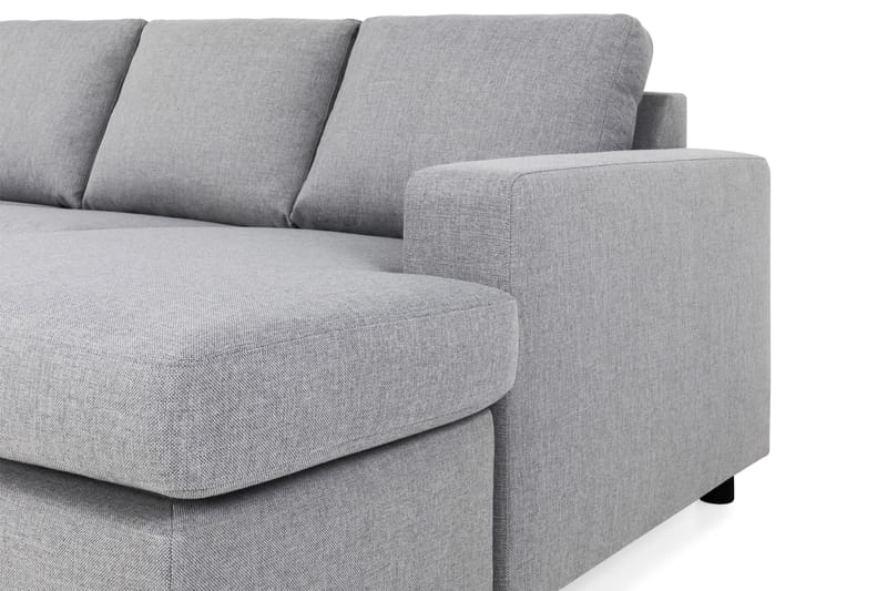 U-sofa Nevada XXL Divan Høyre - Lysgrå - Møbler - Sofaer - U-sofa