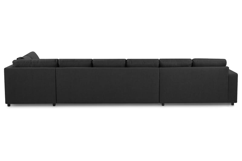 U-sofa Nevada XXL Divan Venstre - Antrasitt - Møbler - Sofaer - U-sofa