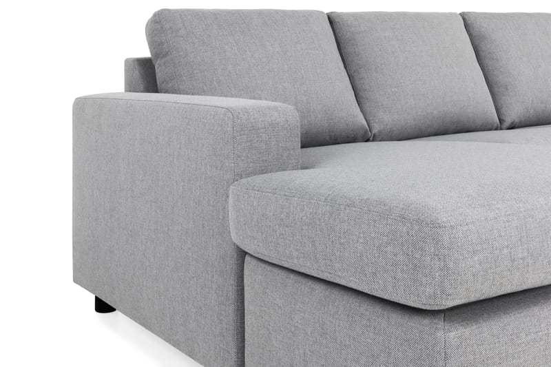 U-sofa Nevada XXL Divan Venstre - Lysgrå - Møbler - Sofaer - U-sofa