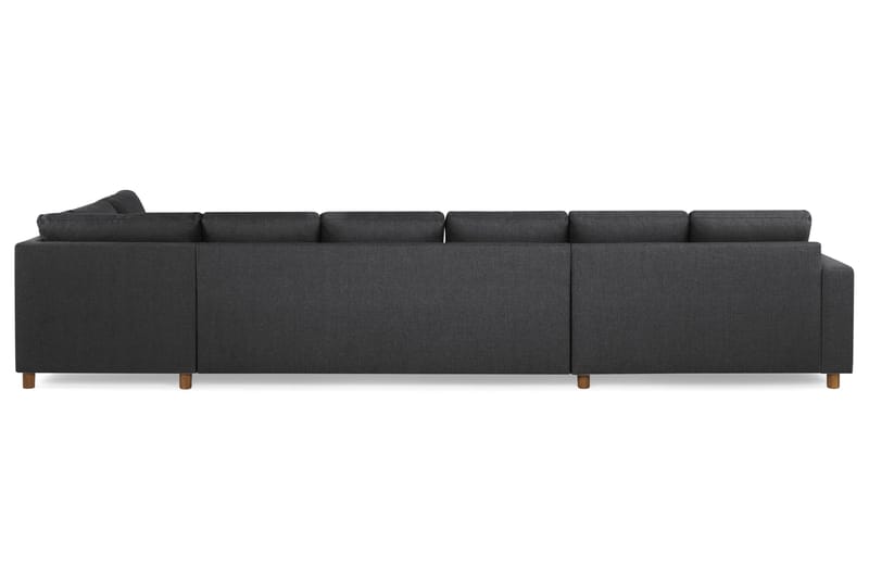 U-sofa Nevada XXL Divan Venstre - Mørkgrå - Møbler - Sofaer - U-sofa