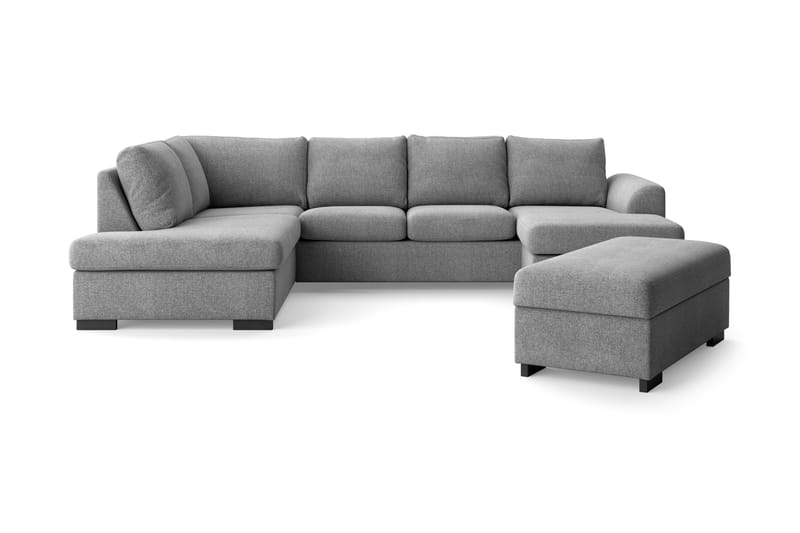 U-sofa Ohio med Divan Høyre - Pall - Møbler - Sofaer - U-sofa