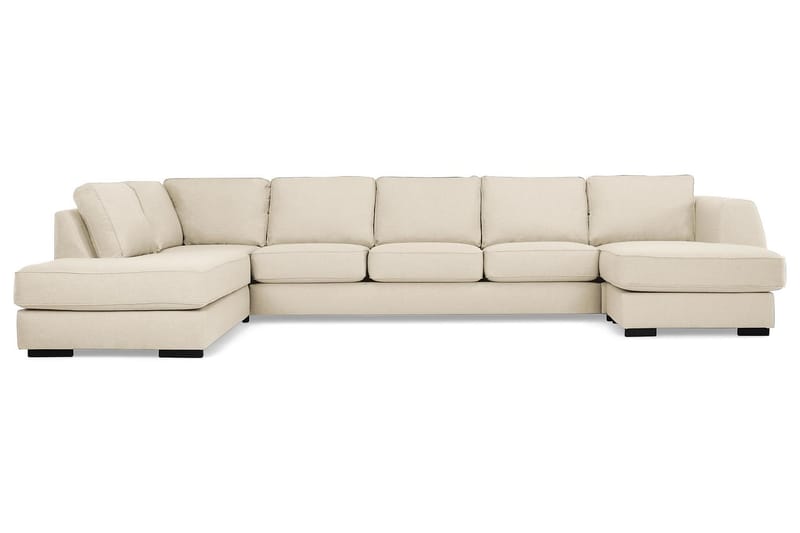 U-sofa Ontario Large med Divan Høyre - Beige - Møbler - Sofaer - U-sofa