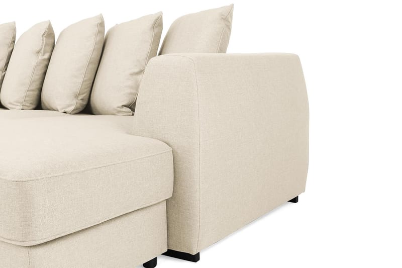 U-sofa Ontario Large med Divan Høyre inkl. Konvoluttputer - Beige - Møbler - Sofaer - U-sofa