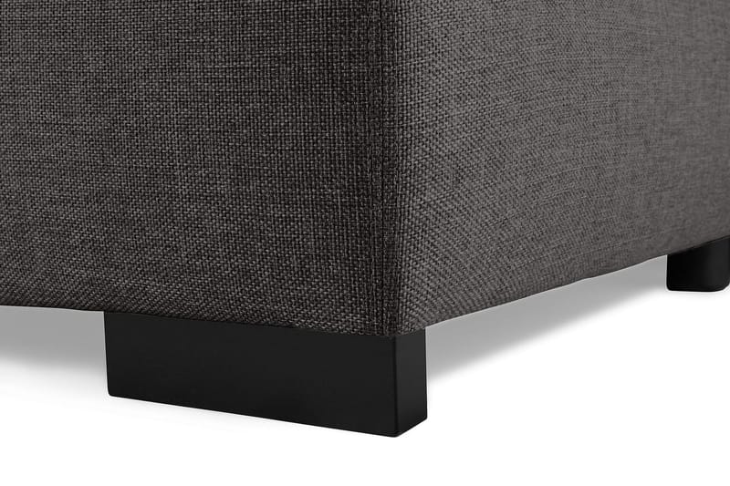 U-sofa Ontario Large med Divan Høyre - Mørkgrå - Møbler - Sofaer - U-sofa