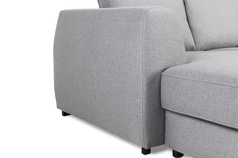 U-sofa Ontario Large med Divan Venstre - Lysgrå - Møbler - Sofaer - U-sofa