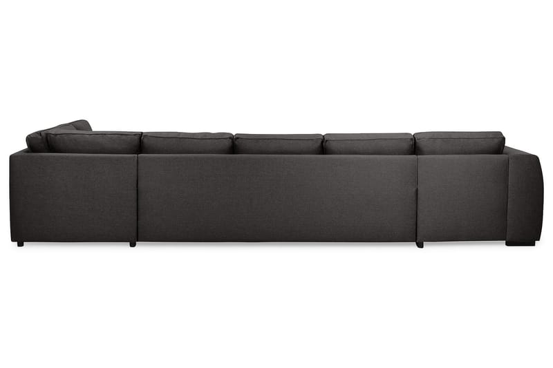 U-sofa Ontario Large med Divan Venstre - Mørkgrå - Møbler - Sofaer - U-sofa