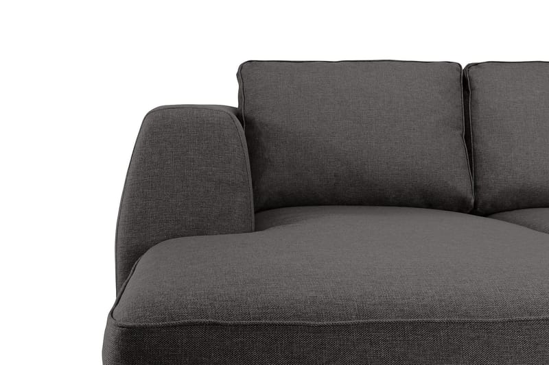 U-sofa Ontario Large med Divan Venstre - Mørkgrå - Møbler - Sofaer - U-sofa