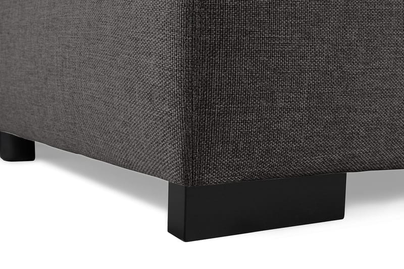 U-sofa Ontario Large med Divan Venstre - Mørkgrå - Møbler - Sofaer - U-sofa