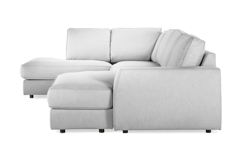 U-sofa Ontario med Divan Høyre - Lingrå - Møbler - Sofaer - U-sofa