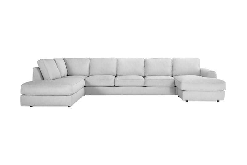 U-sofa Ontario med Divan Large Høyre - Lingrå - Møbler - Sofaer - U-sofa